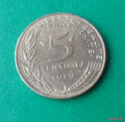5 сантим Франция 1979 г.в.