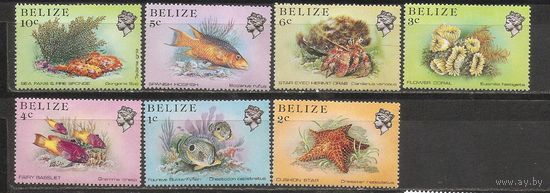 ФФ1 Белиз 1984 Рыбы