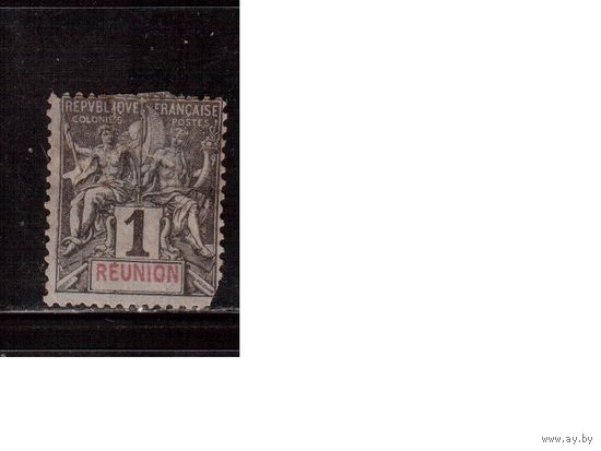 Реюньон-1892, Французские колонии,(Мих.32) * , Стандарт