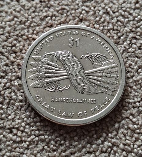 США 1 доллар, 2010 P Пояс Гайавата