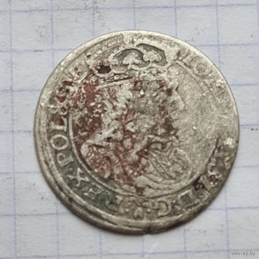 6 грошей 1661 год