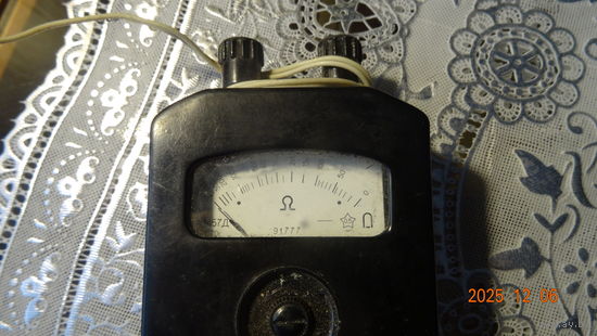 Прибор Омметр М57Д Ретро