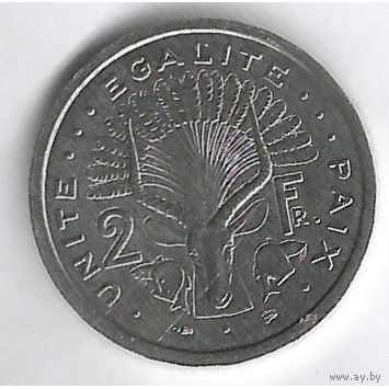 Джибути 2 франка, 1999 UNC