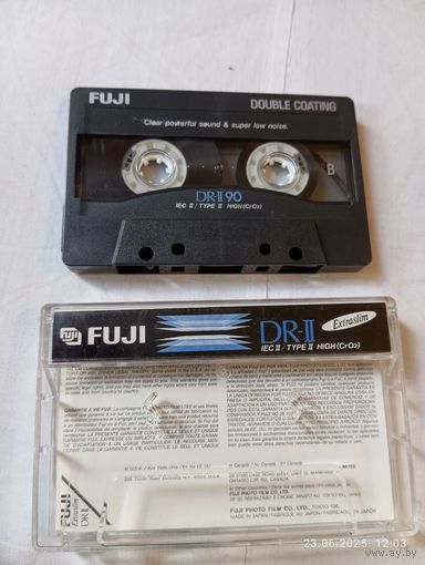 Аудиокассета Fuji DR II 90 chrome