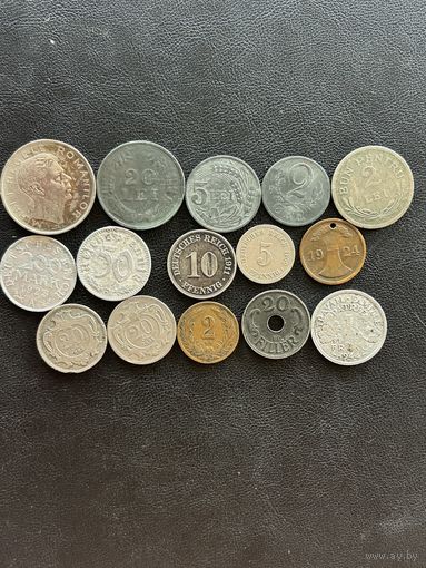 Лот монет до 1945 г