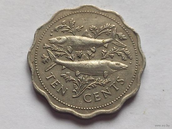 Багамы Багамские Острова 10 центов 1982 г.