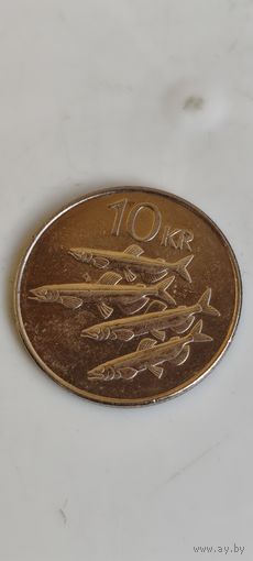Исландия 10 крон 2008