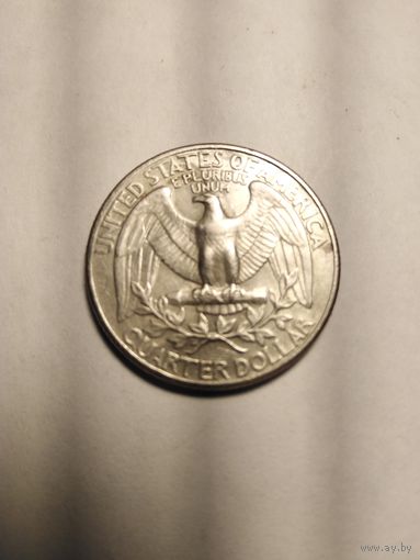 США. 25 центов (квотер, 1/4 доллара) 1979