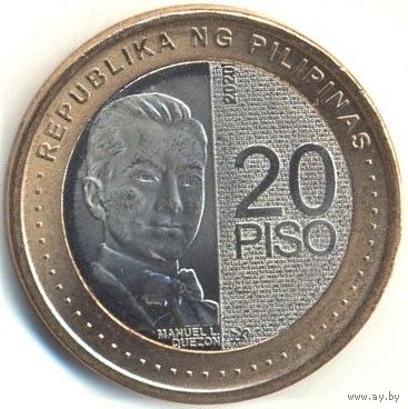 Филиппины. 20 писо 2020 г.