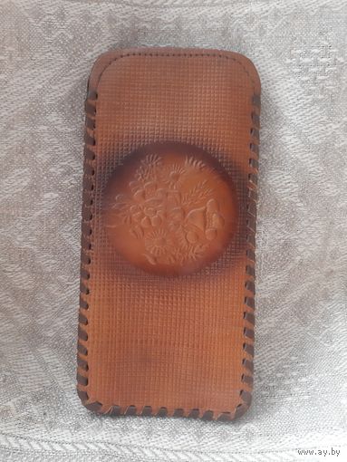 Шикарный кожаный футляр