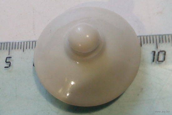 Крышечка маленькая от фарфоровой посуды эпохи СССР