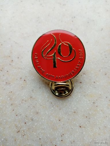 ЗНАЧОК ОРИФЛЕЙМ 40