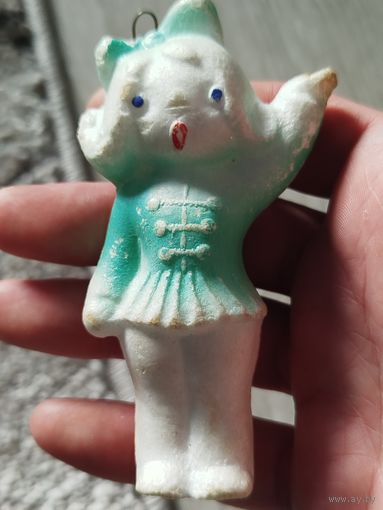 Ёлочная игрушка,девочка,крупная