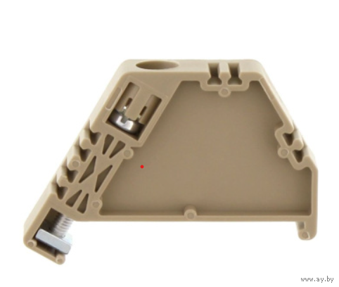 Торцевой фиксатор для клеммников на DIN-рейке ES 35 BG Conta-clip 2005.2, Германия