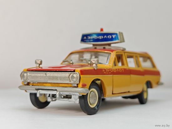 Модель "Волга" ГАЗ 24-02 СССР "ЭСКОРТ" 1:43 модель А23. Коробка (9.09.1984г.)! С РУБЛЯ