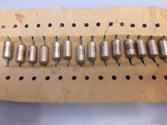 Конденсаторы МБМ 0,1мкф 160в (14шт одним лотом)