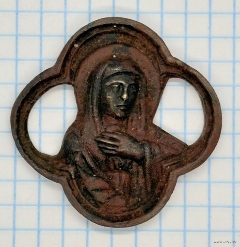 С 1 РУБЛЯ! ОБРАЗОК, НАТЕЛЬНАЯ ИКОНКА БОЖЬЯ МАТЕРЬ ДЕВА МАРИЯ