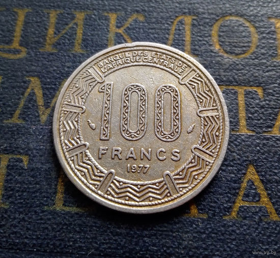 100 франков 1977 Габон #01