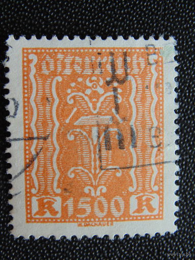 Австрия 1922 г.