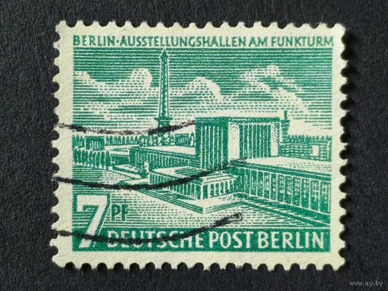 Германия 1953. Берлин. Строительство, архитектура