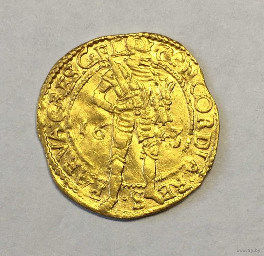 Дукат 1643 золото