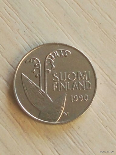Финляндия 10 пенни 1990г.