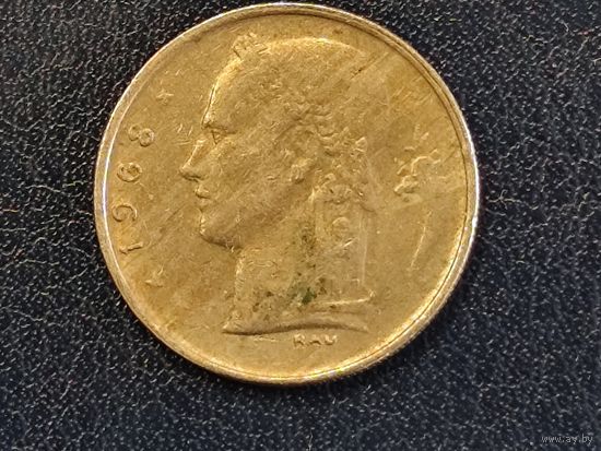 Бельгия 1 франк 1968 // BELGIQUE