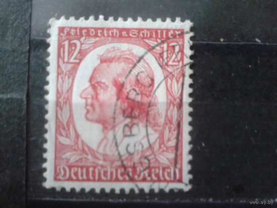 Рейх 1934 Поэт Шиллер, концевая