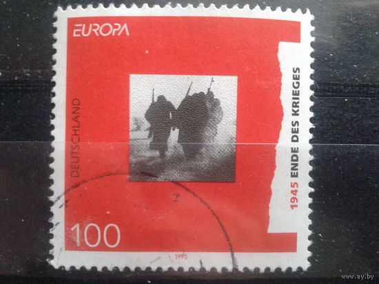 Германия 1995 Европа, солдаты в 1945 возвращаются с войны Михель-0,5 евро гаш.