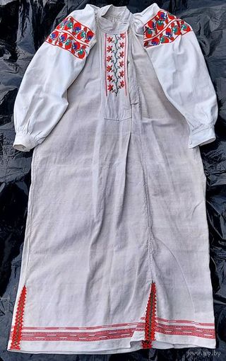 Сорочка белорусская традиционная (вышиванка), к. 1920-х гг.