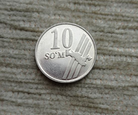 Werty71 Узбекистан 10 сом 2001 сум