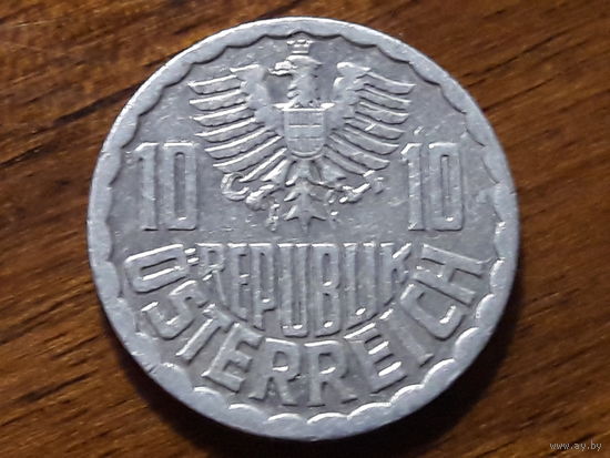 Австрия 10 грошей 1991