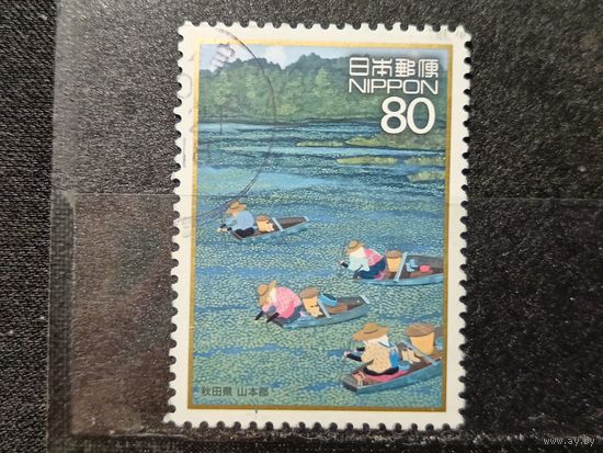 Япония, 2008. Картина художника Харада Тайдзи