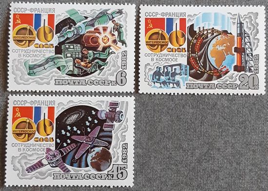 1982 - Советско-французский космический полет -  СССР