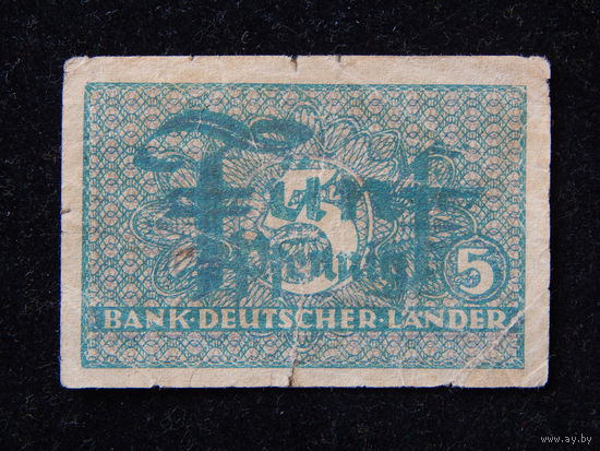 ФРГ 5 пфеннигов 1948 г