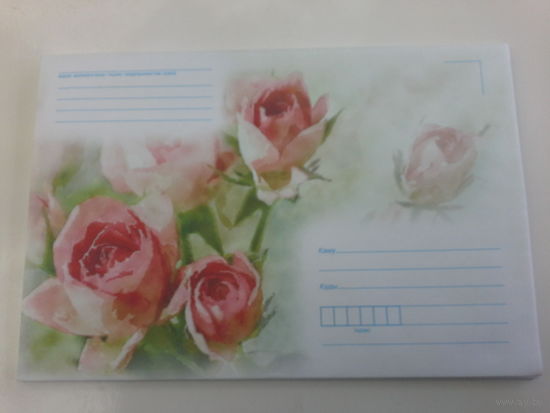 Конверт 2015 розы