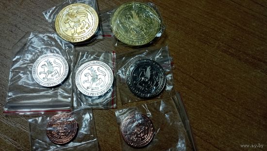 Набор монет Татарстана 2013 года 10 и 50 копеек,1,2,5,10,25 рублей (всего 7 монет)