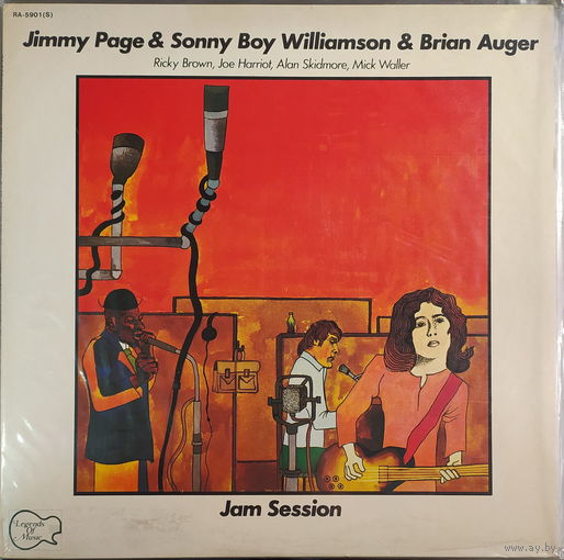 Jimmy Page & Sonny Boy Williamson (2) & Brian Auger – Jam Session