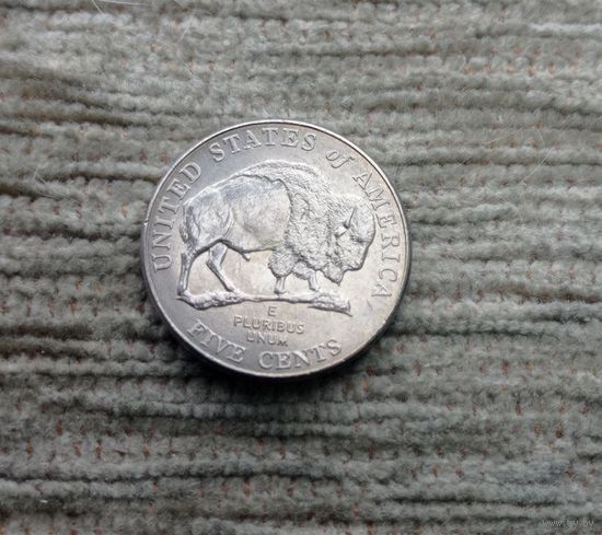 Werty71 США 5 центов 2005 Р 200 лет экспедиции Льюиса и Кларка - Бизон