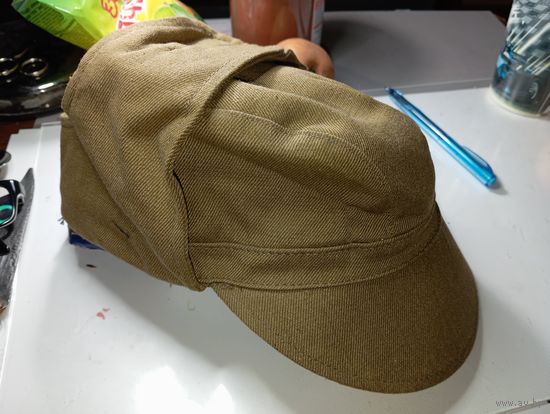 Кепка Афганка 1988 года . 54 размер .