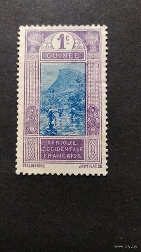 Французская западная Африка \678фе\ Гвинея 1913 этнография