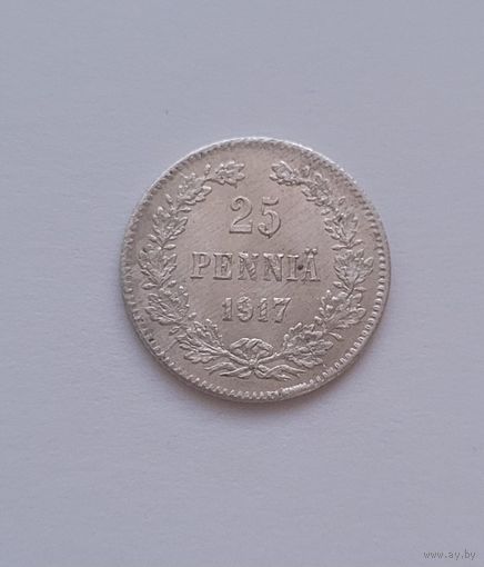 25 пенни 1917 года