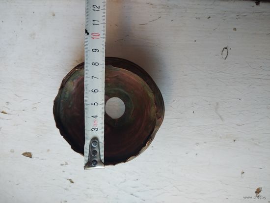 Крышка медная от стариной люстры или самовара