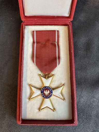 Нагрудный знак крест медаль Польша 1944 г.. Европа много Лотов с рубля