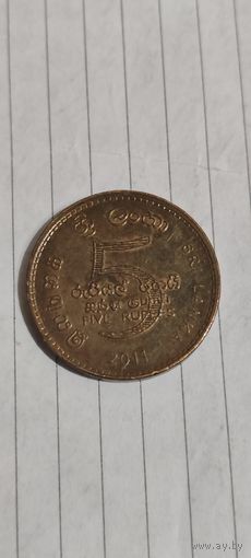 Шри-Ланка 5 рупе 2011