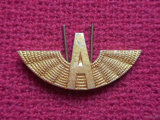 Петличный знак, кокарда. Водитель автобуса СССР