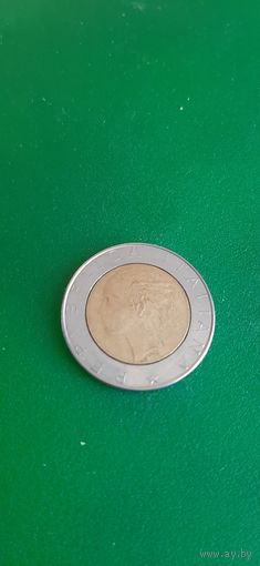 Италия 500 лир 1986