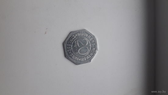 НЮРНБЕНГ 20 фенигов 1920 год/ Мадонна/