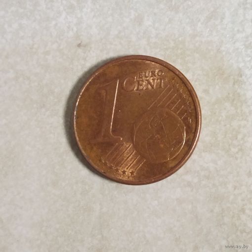 1 евроцент 2024 Франция