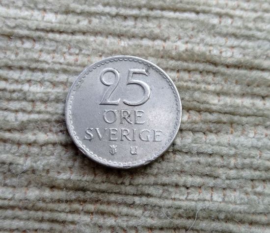 Werty71 Швеция 25 эре 1966